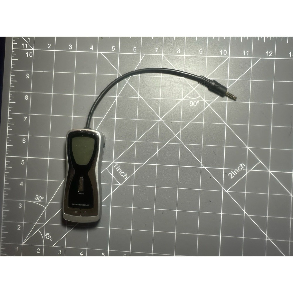 Dynex FM Transmitter To Play Music Through Your Car's Tape Deck DX-MP3FM
